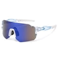 thumbnail image 1 of Homellea Photochromic Polarized Cycling Sunglasses, 5.76 Inch Wraparound Sports Glasses with Rimless Shield Lens for Biking, Running, Hiking, Driving, Fishing and Outdoor Use, 1 of 8