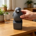 thumbnail image 1 of Homellea Pigeon Sound Button Keychain, 2.76 Inch Plastic Press Button Bag Charm with Voice Effect for Backpack, Purse, Keys, Desk Decor, Party Favor and Novelty Gift, 1 of 8