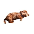 thumbnail image 1 of Homellea Realistic Sleeping Animal Plush Pillow, 15.74 Inch Brown Cow Stuffed Animal Cushion with Lifelike Photo Print for Bed, Sofa, Reading Nook, Farmhouse Decor and Cow Lover Gift, 1 of 7