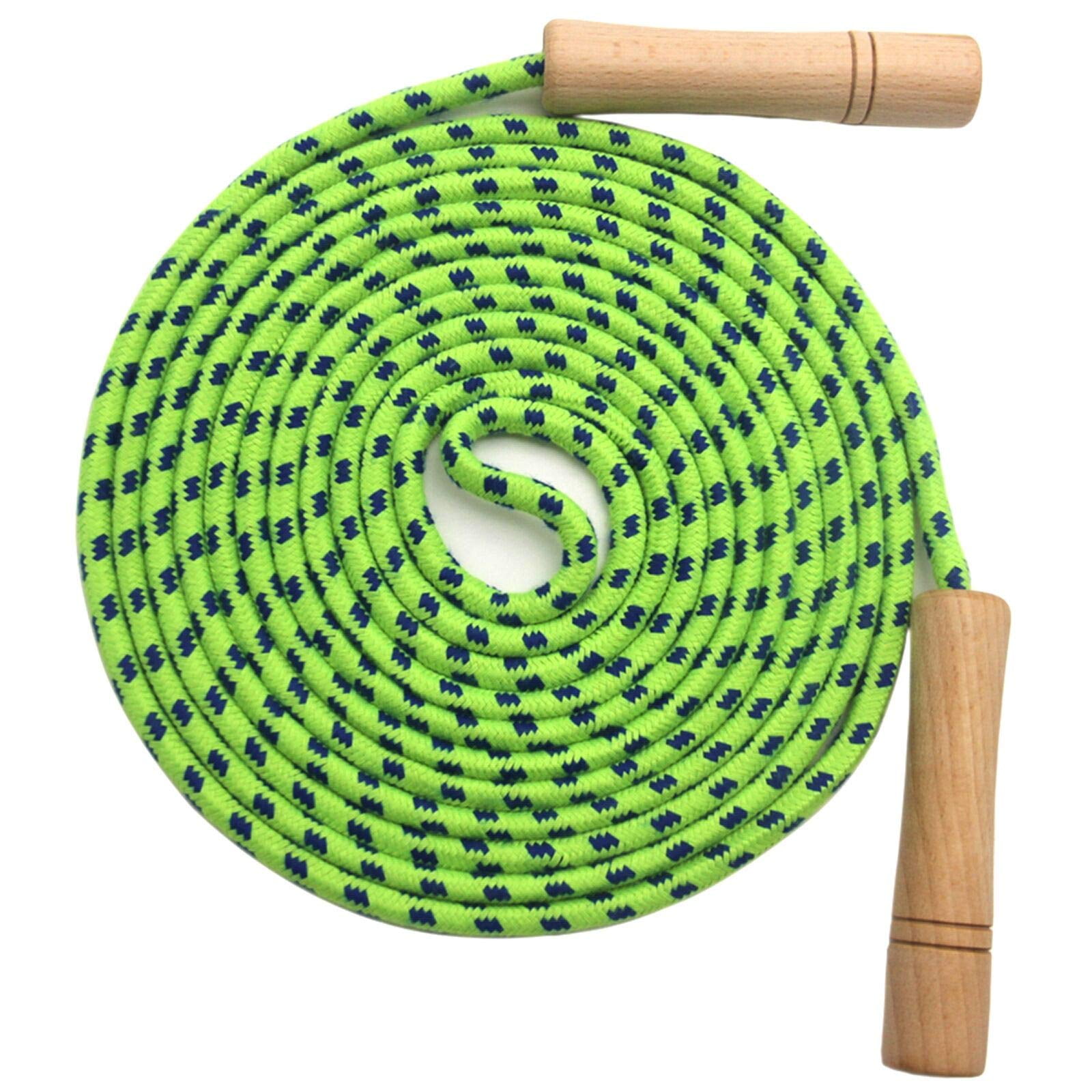 Homello 16 FT Double Dutch Jump Rope for Kids - Wooden Handle ...