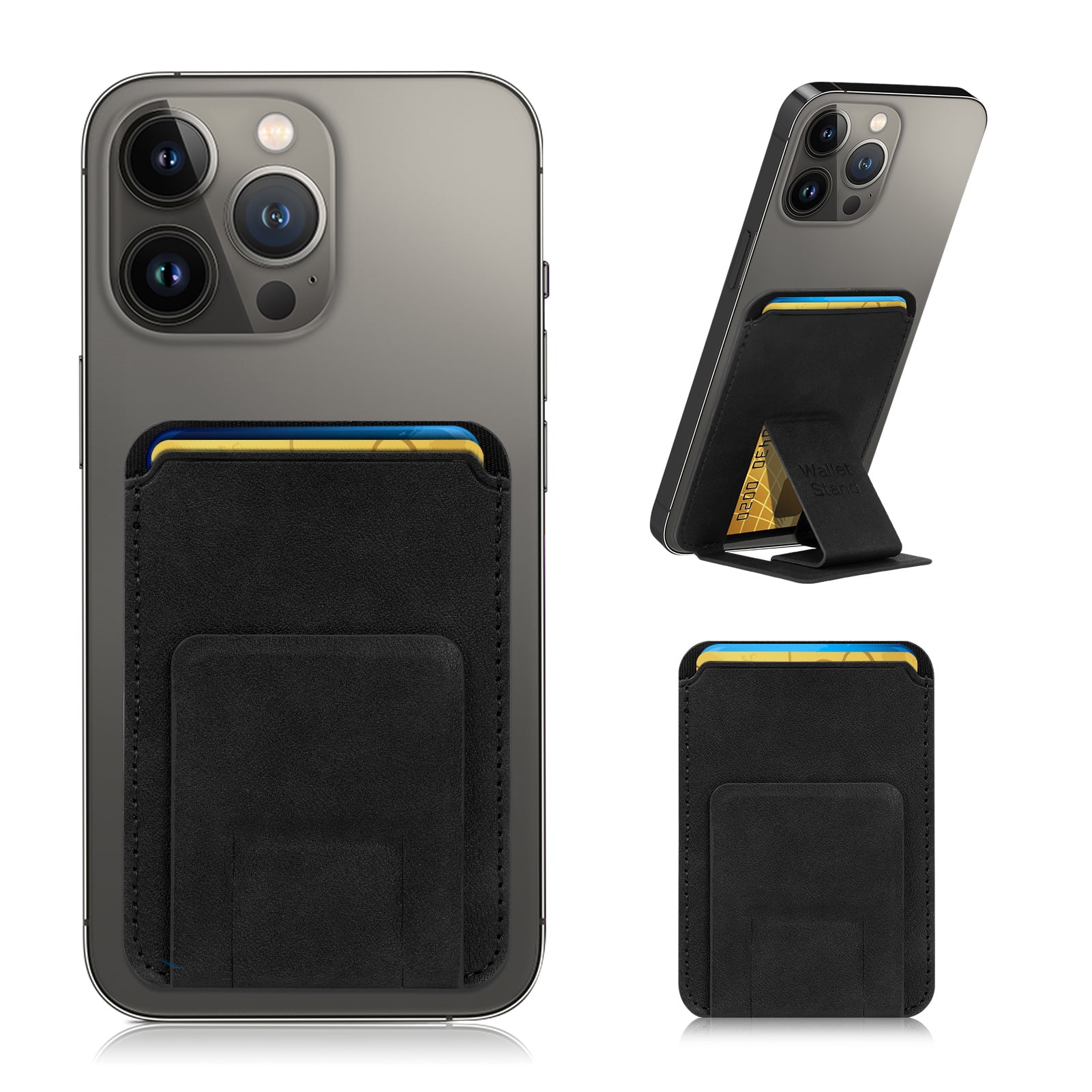 Homelove Phone Case with Stand, Adhesive Card Holder, Compatible