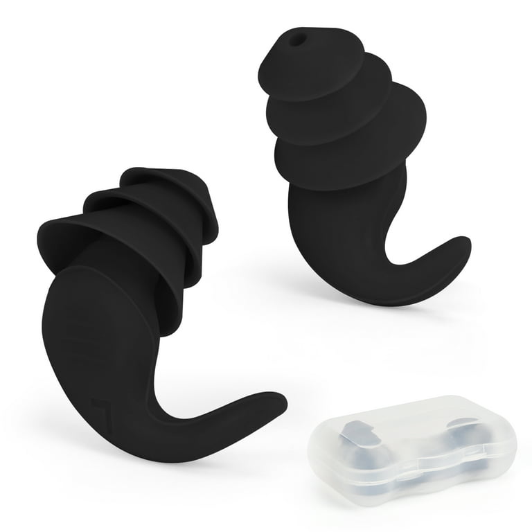 Sleep Noise Earplug Kit Reduction Silicone Black Soundproof Ear Plug  Canceling Protect Tapones Memory Foam Earplugs