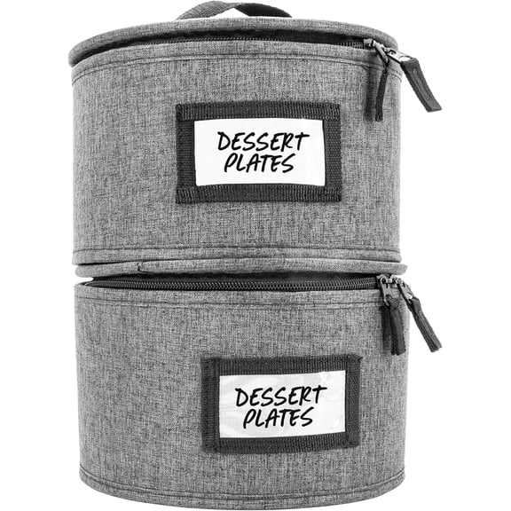 Homelux Theory China Storage Containers, Dessert Plate Storage Containers