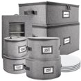 thumbnail image 1 of Homelux Theory China Storage Containers, Mug and Dinnerware Storage, 7pc, 1 of 6