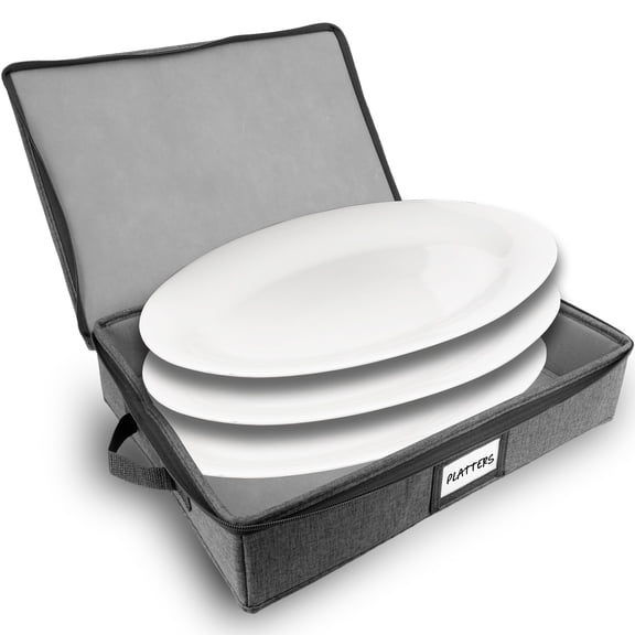 Homelux Theory China Storage Containers, Platter Dish Storage Containers