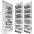 thumbnail image 1 of Homelux Theory Over The Door Organizer, Baby Organizer, Light Gray, 2pc, 1 of 6