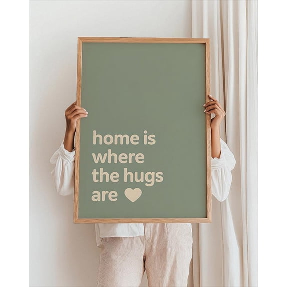 Homely Art Poster, Homely Poster Poster, Hallway Poster, It Feels So Good To Be Home, Sage Green Poster, Colourful Typography Home Decor, 16x24 UNFRAMED