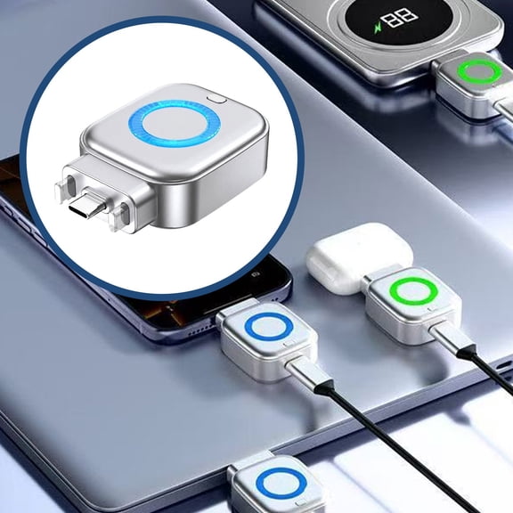 HomelyJoy 140W Auto Stop Charging Adapter, Smart Fully Charged Separator and Disconnect Cable Protector for Phone, Tablet, Laptop, Overcharge Protection Kit