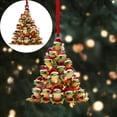 thumbnail image 1 of HomelyJoy 2D Christmas Ornaments, Pet Ornaments for Christmas Tree with Funny Animal Designs, Cute Holiday Decor for Pet Lovers Gift, Home & Party Decoration, 1 of 9
