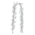 thumbnail image 1 of HomelyJoy 6.4FT White Berry Garland with Glittered Berries, Artificial Snowy Winter Garland for Christmas Tree, Mantel, Staircase, Indoor Outdoor Holiday Decor, 1 of 2