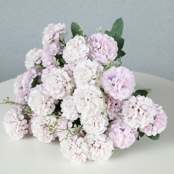 HomelyJoy Artificial Flowers Real Touch Hydrangea, Latex Faux Hydrangeas for Wedding Floral Arrangements, Home Decor, Party Bouquets & Outdoor Centerpieces