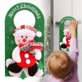 thumbnail image 1 of HomelyJoy Christmas Bathroom Decor, Christmas Door Hanger, Christmas Decorations for Door - Festive Doorknob Covers, Cute Merry Christmas Ornament Signs for Home and Hotel Bedroom Door Knob Decor, 1 of 7