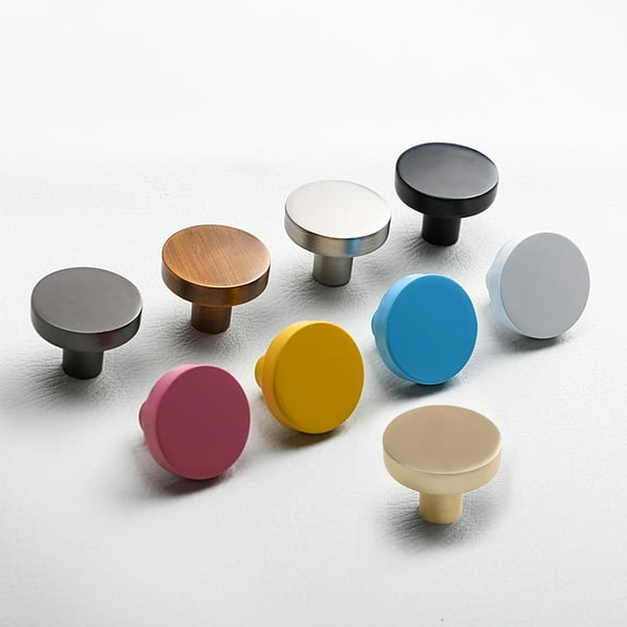 HomelyJoy | Drawer Knobs & Cabinet Knobs | Modern Kitchen Cabinet Knobs & Round Dresser Knobs | Easy Install Cabinet Hardware for Kitchen & Bathroom Upgrade