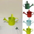 thumbnail image 1 of HomelyJoy Light Blue Mini Metal Watering Can, 1L Watering Bucket with Handle for Indoor Plants, Succulents, and Desktop Gardening, 1 of 7