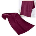 thumbnail image 1 of HomelyJoy Quick Dry Microfiber Bath & Travel Towel - Soft, Lightweight, Absorbent Compact for Gym, Beach, Yoga, Swimming & Camping (Wine), 1 of 9