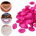 thumbnail image 1 of HomelyJoy Rose Petals 200 Piece Artificial Flowers for Wedding Centerpieces for Tables and Bridal Shower Decorations, 1.75 in Silk Petals with Natural Curved Edges, 1 of 9