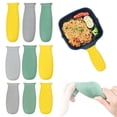 thumbnail image 1 of HomelyJoy Silicone Hot Handle Sleeve, Heat Resistant Non-Slip Grip for Skillets and Metal Cookware, 5.11 X 2.16 Inch, 1 of 9