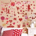 thumbnail image 1 of HomelyJoy Valentine Wall Stickers Heart-Shaped PVC Stickers Window Decorations Durable Heart-Shaped Festival Party Decor DIY Holiday, 1 of 4