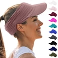 thumbnail image 1 of HomelyJoy Women's Sun Visor, Lightweight Grey UV Protection Cap, Moisture Wicking Sport Hat for Running Tennis and Summer Beach Wear, 1 of 6