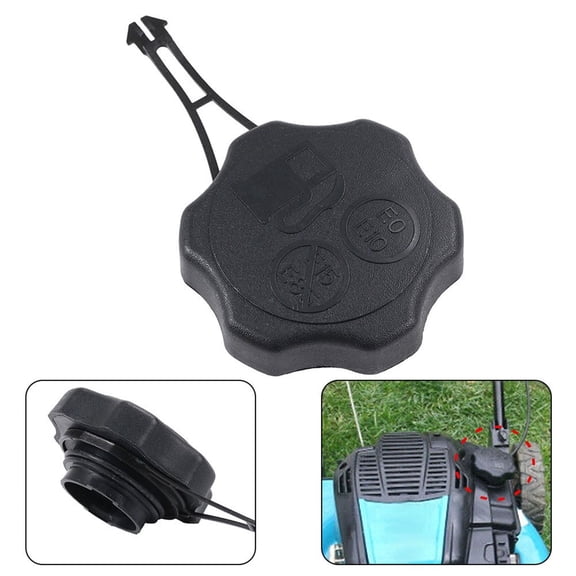 Homelyt 594061 Replacement Fuel Cap Stow Fuel Cap Part Tether Fuel Tank Cap for Lawn Mower Gas Cap Replacement Kit Compatible with 675 725 Engines