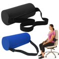 thumbnail image 1 of Homelyt Lumbar Roll Back Pillow Memory Foam Support Cushion Elastic Strap Washable Cover for Office Chair Car Travel 11 Inch Ergonomic Neck Roll Pillow, 1 of 9