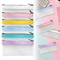 thumbnail image 1 of Homelyt Pencil Case Small Pencil Pouch TPU Medium Water Resistant Bag with Smooth Zipper for Office Home Travel Storage, 1 of 4