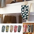 thumbnail image 1 of Homelyt Plastic Bag Holder Flower Pattern Collapsible Fabric Grocery Bag Organizer Dispenser for Kitchen Home Storage and Decor, 1 of 4