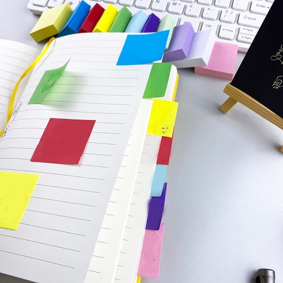 Homelyt Sticky Notes 1.5x1.5 Inch 11 Pack Post It Notes Small Sticky Tabs Colorful Page Markers for Office Home Planner