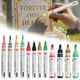 thumbnail image 1 of Homelyt Weatherproof Stone Paint Marker 10ML Multicolor Outdoor Paint Pen for Rock Writing Drawing Labeling DIY Art, 1 of 9