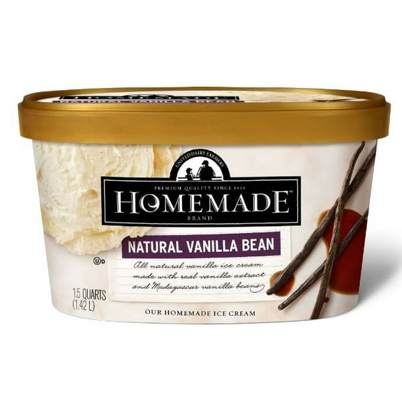 Homemade Brand Vanilla Bean Ice Cream