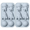thumbnail image 1 of Verdental 12-Cavity Chocolate & Candy Silicone Molds, Including Astronauts, Space, and Earth Rocket, Reusable, Non Stick, 2 Count, 1 of 6