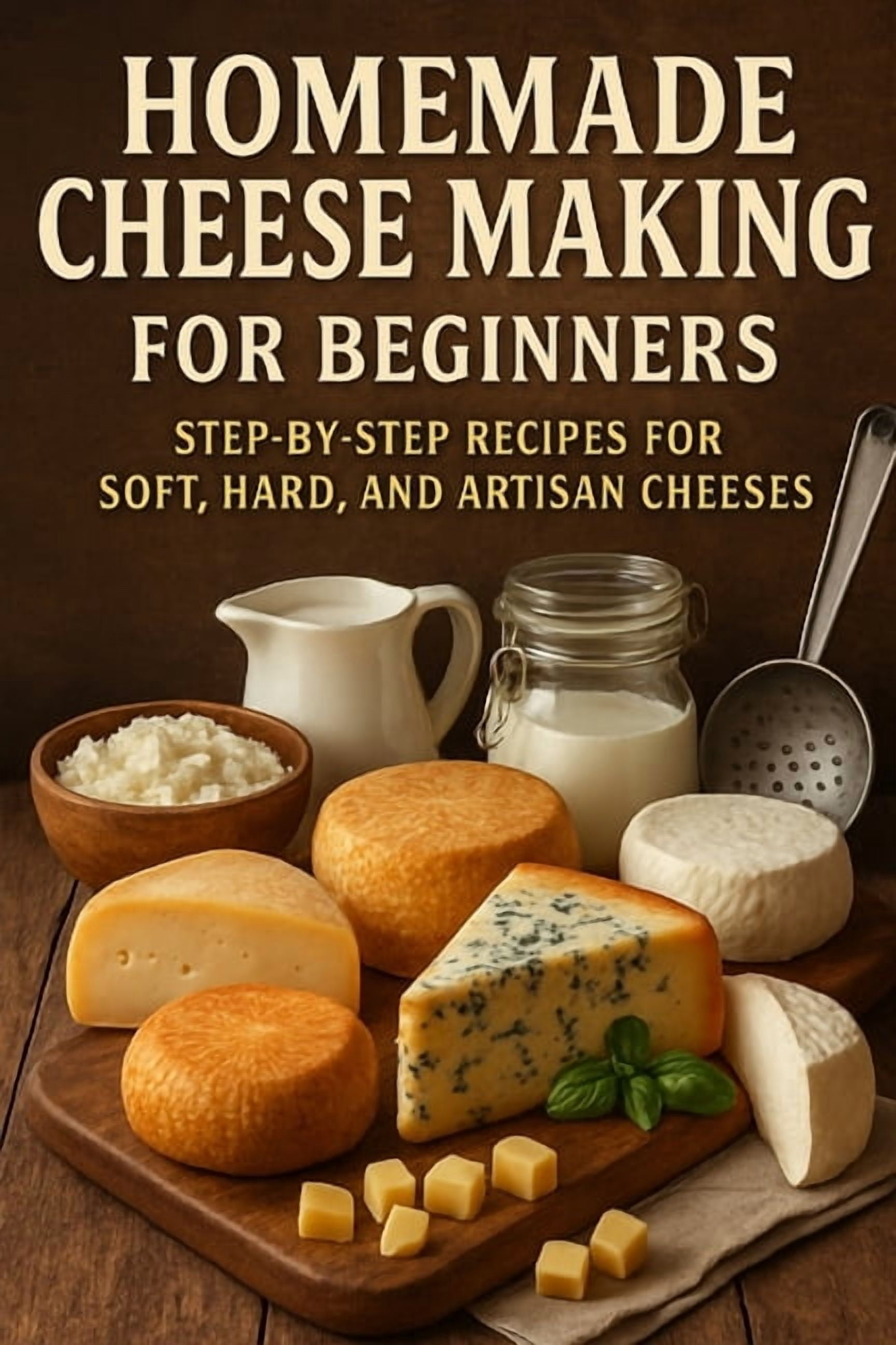 Homemade Cheese Making for Beginners: Step-by-Step Recipes for Soft ...