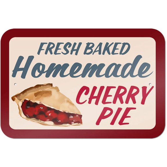 Homemade Cherry Pie Sign