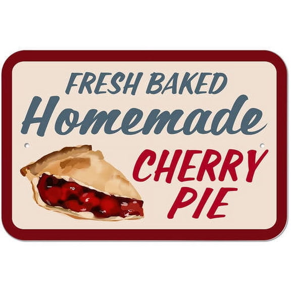 Homemade Cherry Pie Sign