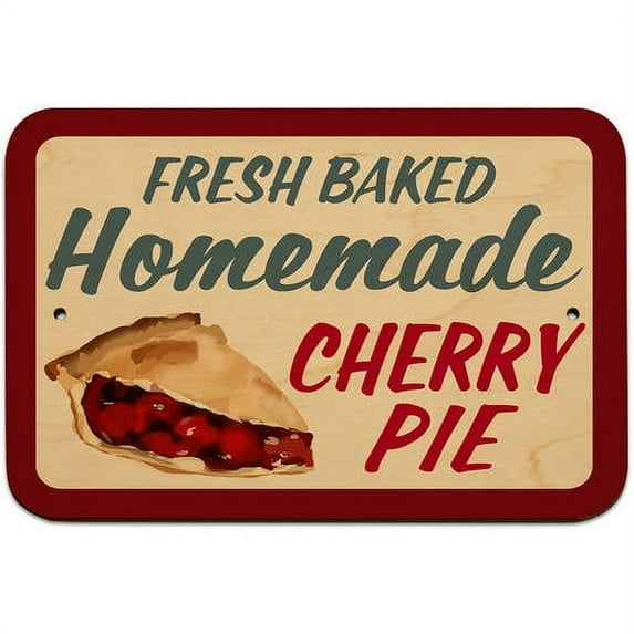 Homemade Cherry Pie Sign