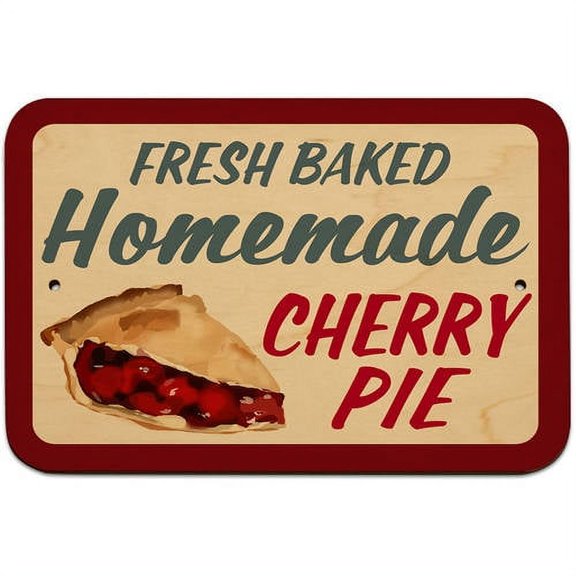 Homemade Cherry Pie Sign