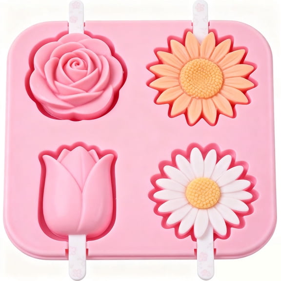 Homemade Popsicle Molds Shapes, Silicone Ice Pop Maker