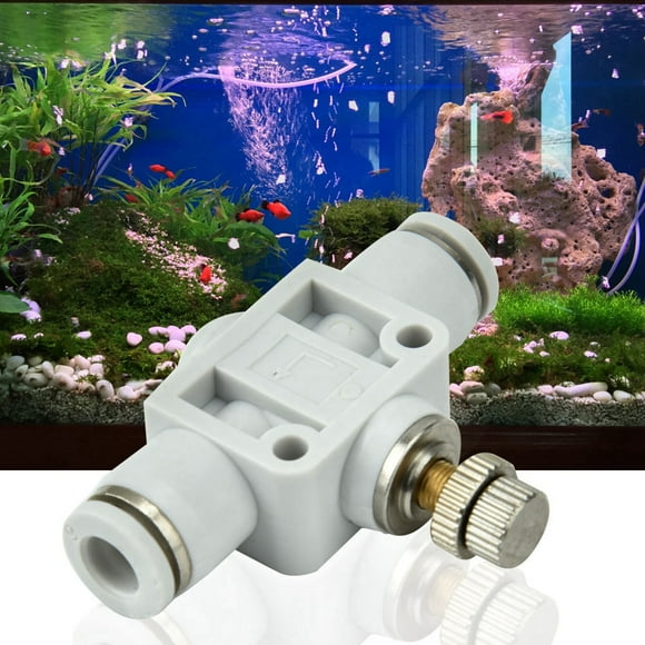 Homemade Regulating Valve Co2 Special Fine-Tuning Valve Diy Homemade Regulator Co2 Generator Valve Control Valve Cylinder For 6Mm Pu Hose