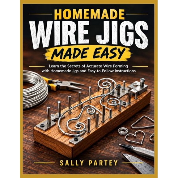 Homemade Wire Jigs Made Easy: Learn the Secrets of Accurate Wire Forming with Homemade Jigs and Easy-to-Follow Instructi, (Paperback)