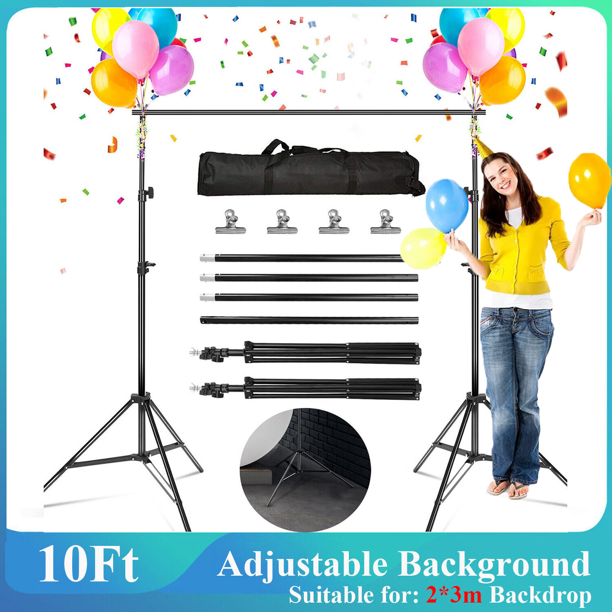 Homemart 10ft Adjustable Background Support Stand Photography Video