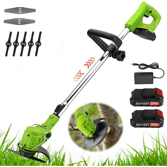 Homemart 24V Telescopic Shaft Weed Trimmer, Lightweight Portable