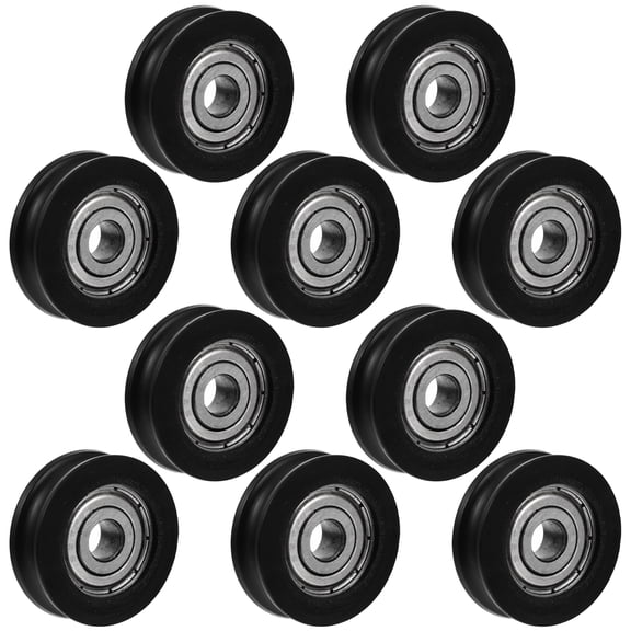 Door Wheel Pulley Guide Barn Roller Sliding Bearing Wheels Closet Window Nylon Floor Bearings Bottom