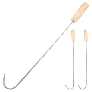  Jaccard Pigtail Food Flipper, Hardwood Handle/Stainless Steel,  Combo (Blister Pack) : Everything Else