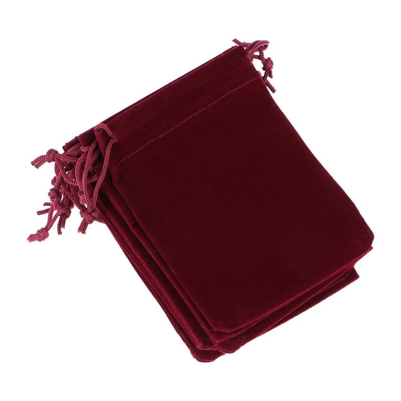 Homemaxs Bags Gift Drawstring Small Jewelry Pouches Bag Jewellery Wedding Favor Pouch Candy Felt