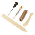 thumbnail image 1 of Homemaxs Bookbinding Kit Book Binding Sewing Bonetools Scrapbooking Materials Beginners Folder Leatherhand Stitcher Set Folders, 1 of 6