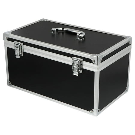 Homemaxs Case Hard Box Tool Camera Shell Briefcase Portable Carrying Equipment Shockproof Aluminum Safety Audio Household