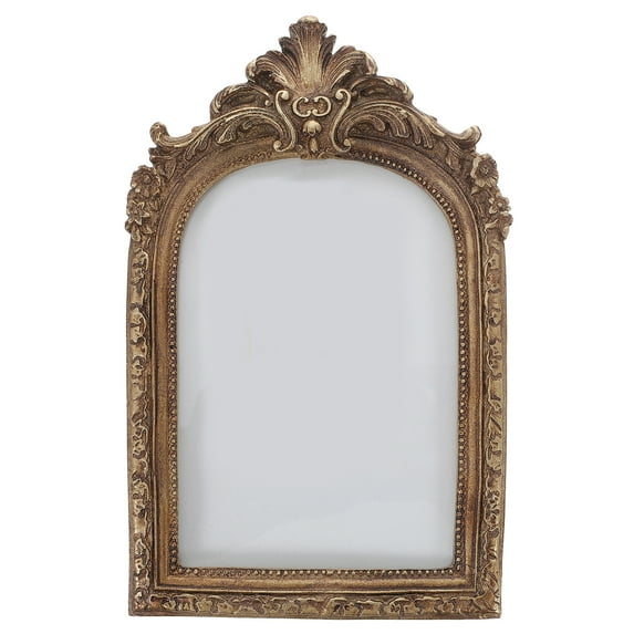 Homemaxs European Style Vintage 7.39 X4.72 X0.79 in Golden Finish Pictures Frame
