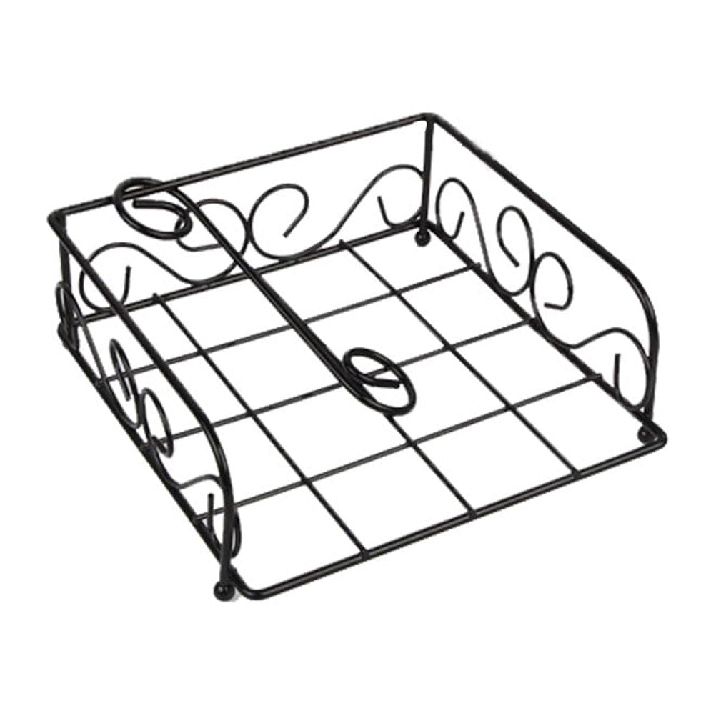 Esmeyer Wire Napkin Holder - Chrome Metal For 33x33cm Commercial Napkins