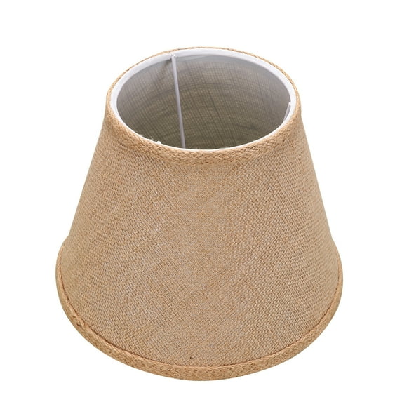 Homemaxs Lamp Shade Tablelamp Lampshades Cloth Cover Shade Shades Coverclip Rustic Small Light Shell Bedroom Lamps Lampshade