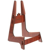 Homemaxs Practical Wooden Guitar Stand Detachable Frame Stand for Ukulele Bass Violin